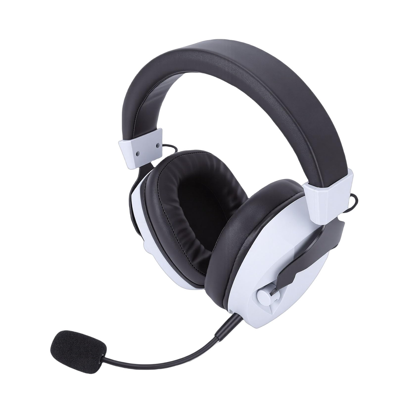 Cryfokt Cuffie da Gioco Wireless con Illuminazione RGB con Cancellazione del Rumore Surround 7.1 per PC e Laptop Materiale ABS (#2)