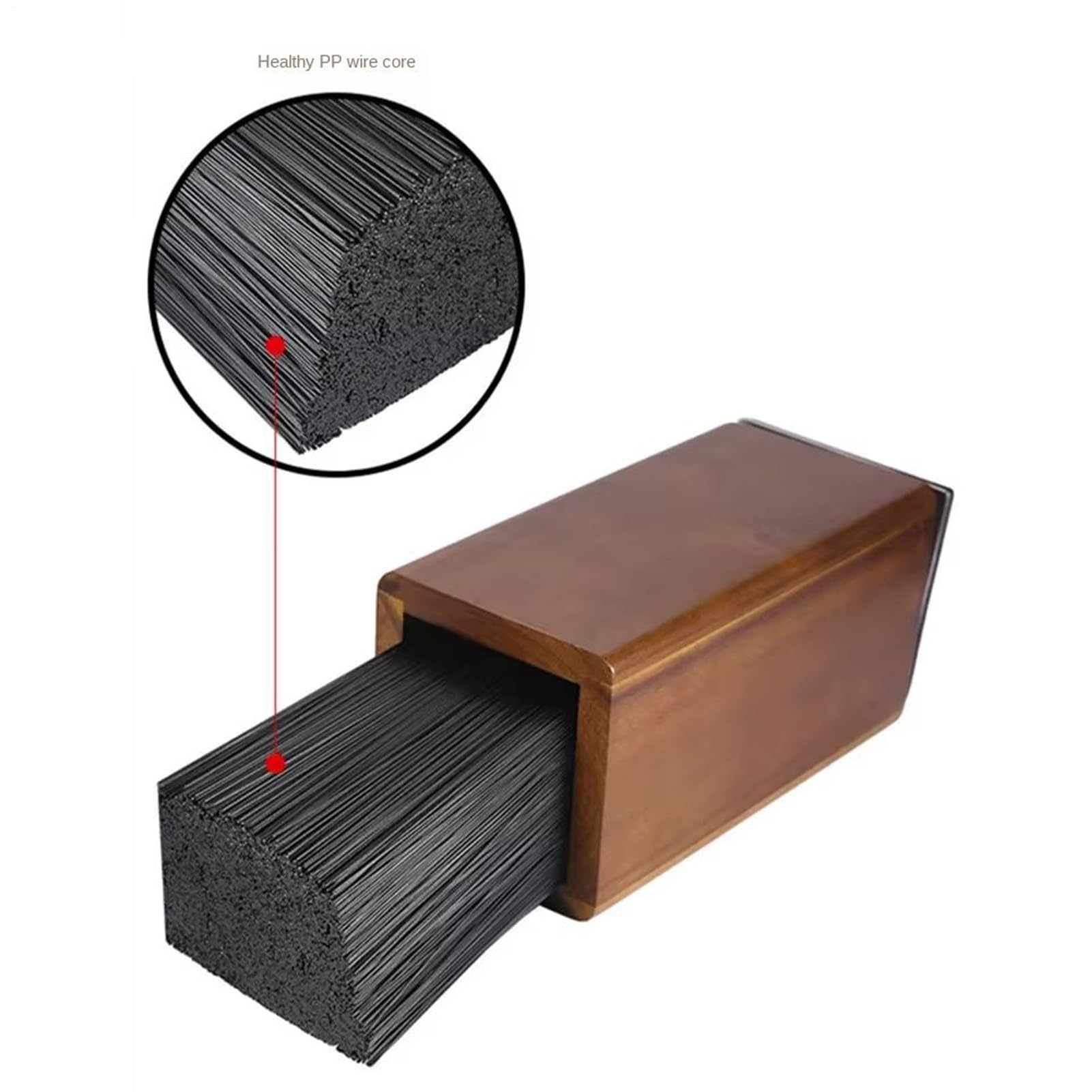 Magnetischer Messerblock Drehbarer Vertikaler Holzblock | Holz-Messeraufbewahrung Für Die Küche für Köche, Kochbegeisterte, Restaurants, Foodtrucks, Obstläden, Cafés, Apartments,