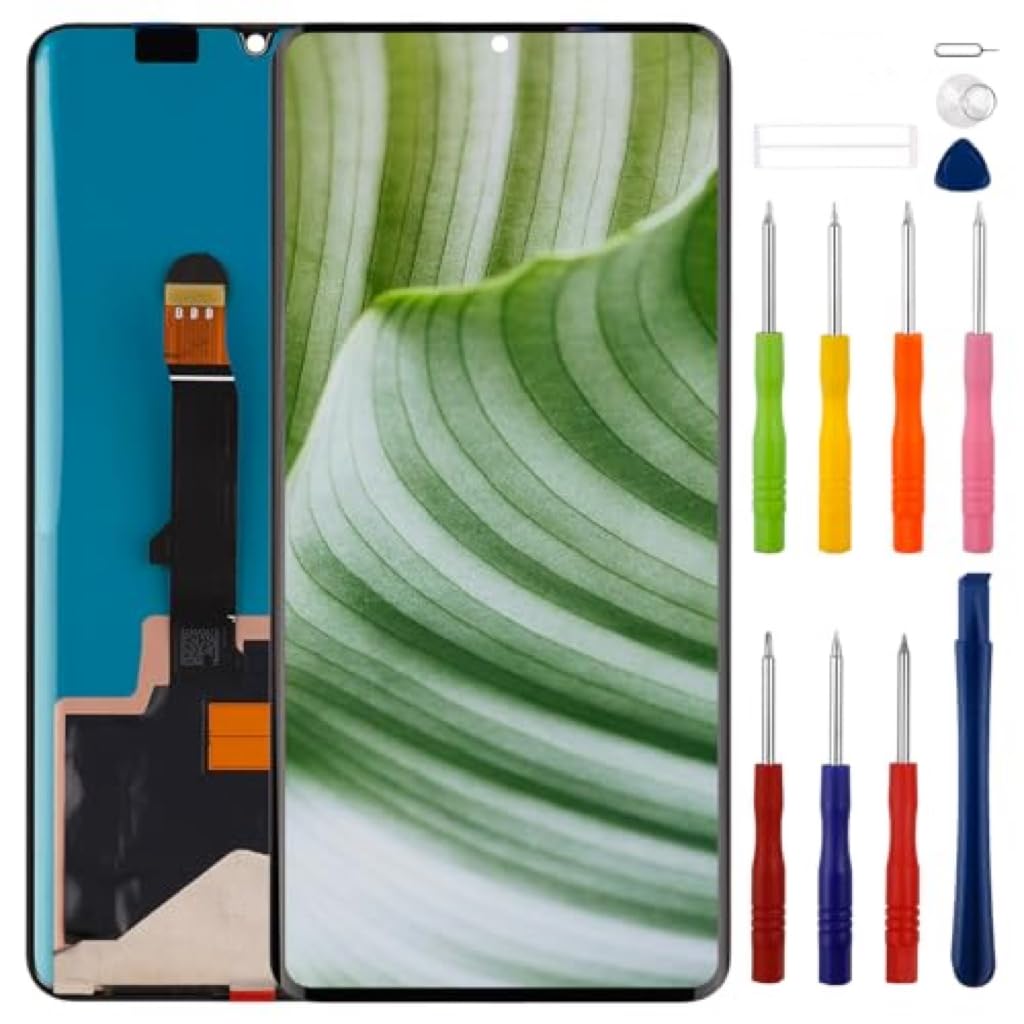 Nowy cyfrowy cyfrowy cyfrowy zestaw TFT LCD do Huawei P30 Pro LCD Display Touch Digitizer z ulepszonym zestawem narzędzi naprawczych bez funkcji odcisków palców