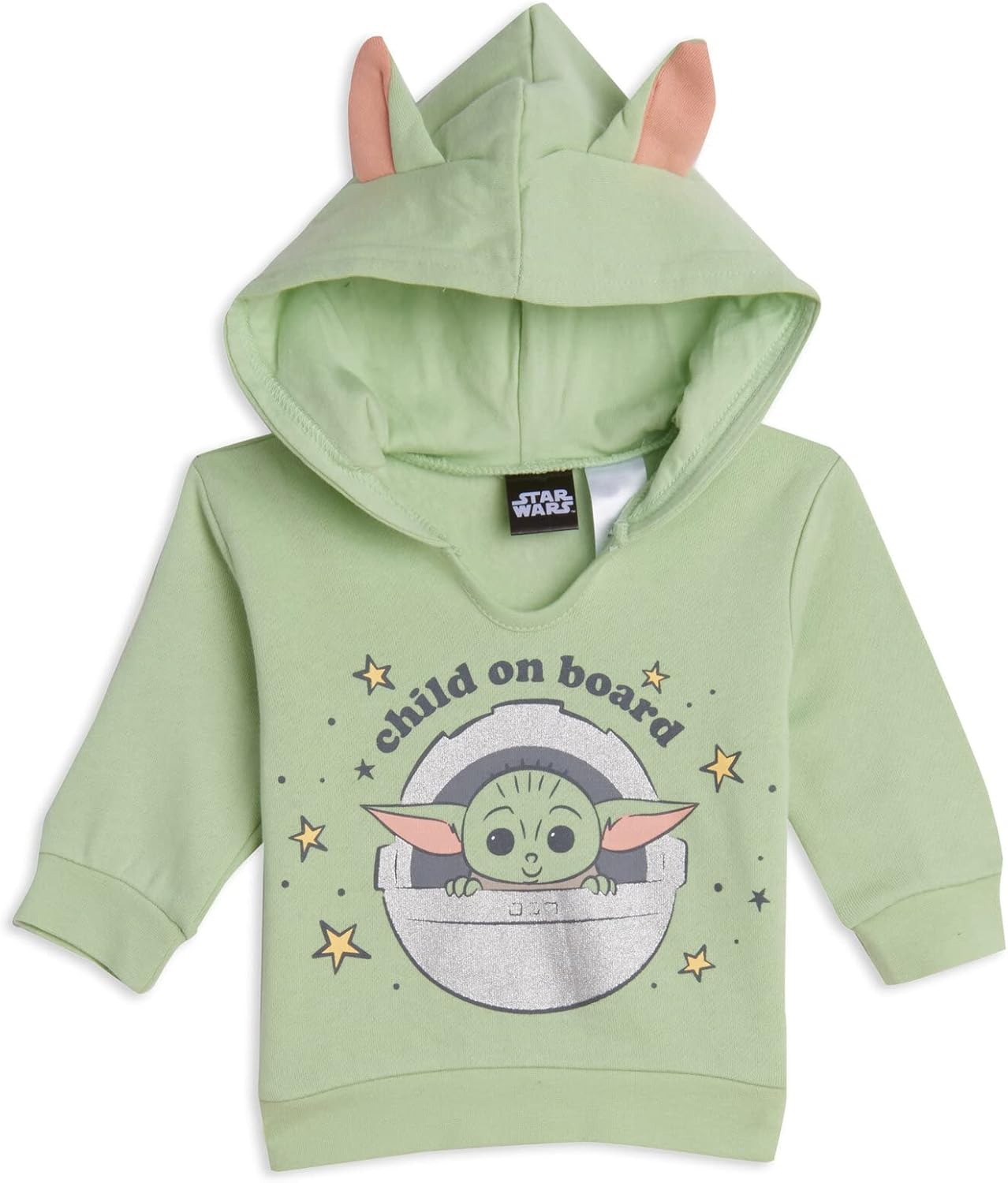 STAR WARS Mandalorian The Child 3 Piece Layette Set: Hoodie Bodysuit Pants: Clothing, Shoes & Jewelry