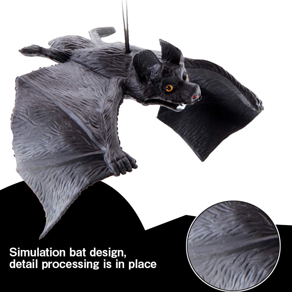 10 Pcs Chauves Souris Halloween Jouets Décor De Chauve-souris D'Halloween