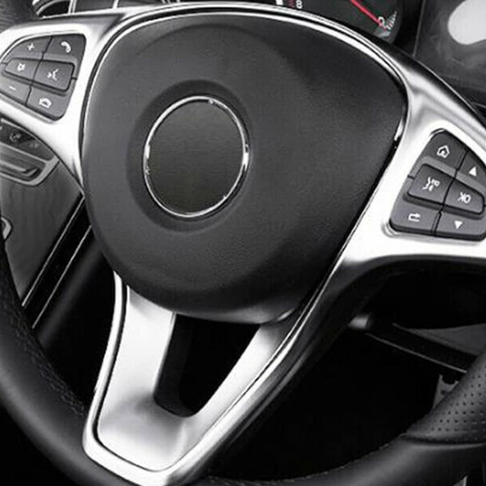DIYUCAR Autocollant En Fibre De Carbone ABS Pour Tableau De Bord De Voiture Pour Mercedes-Benz Classe C GLC W205 X253 2016-2021