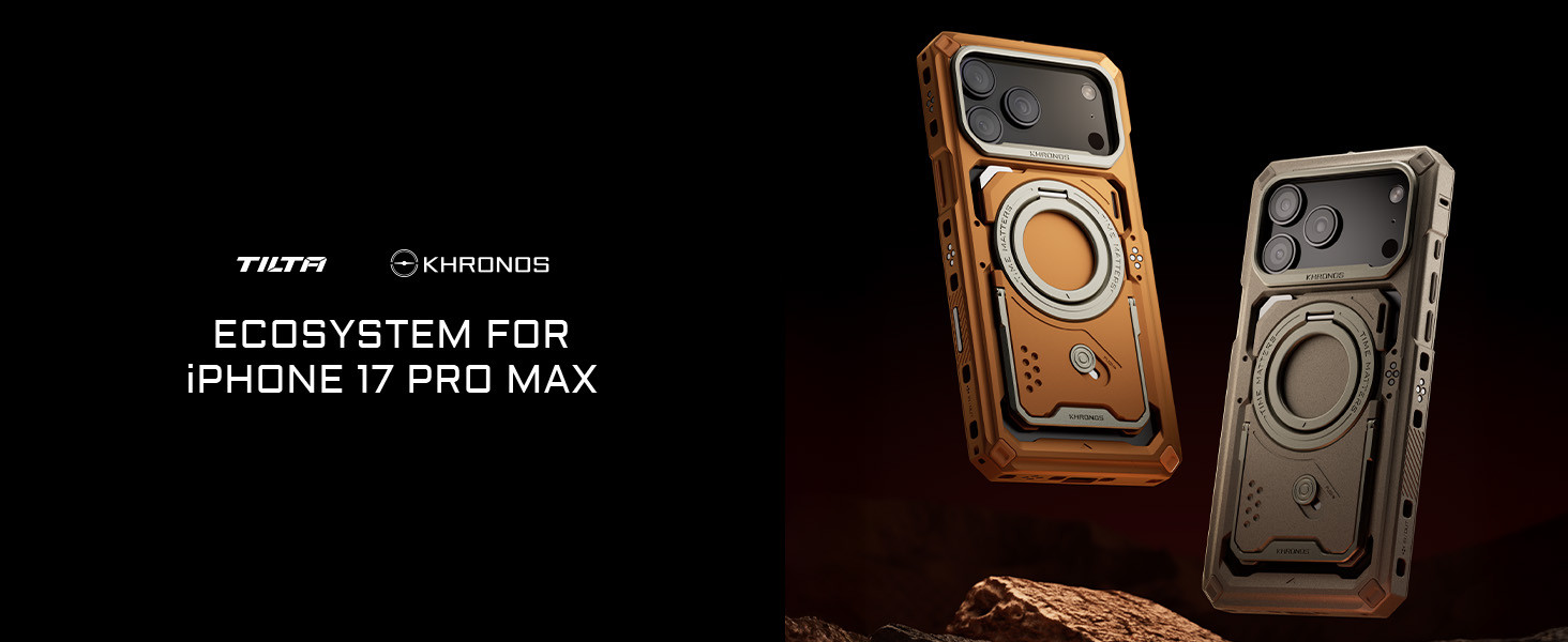 Amazon.com: Tilta Khronos Case Compatible with iPhone 17 Pro Max