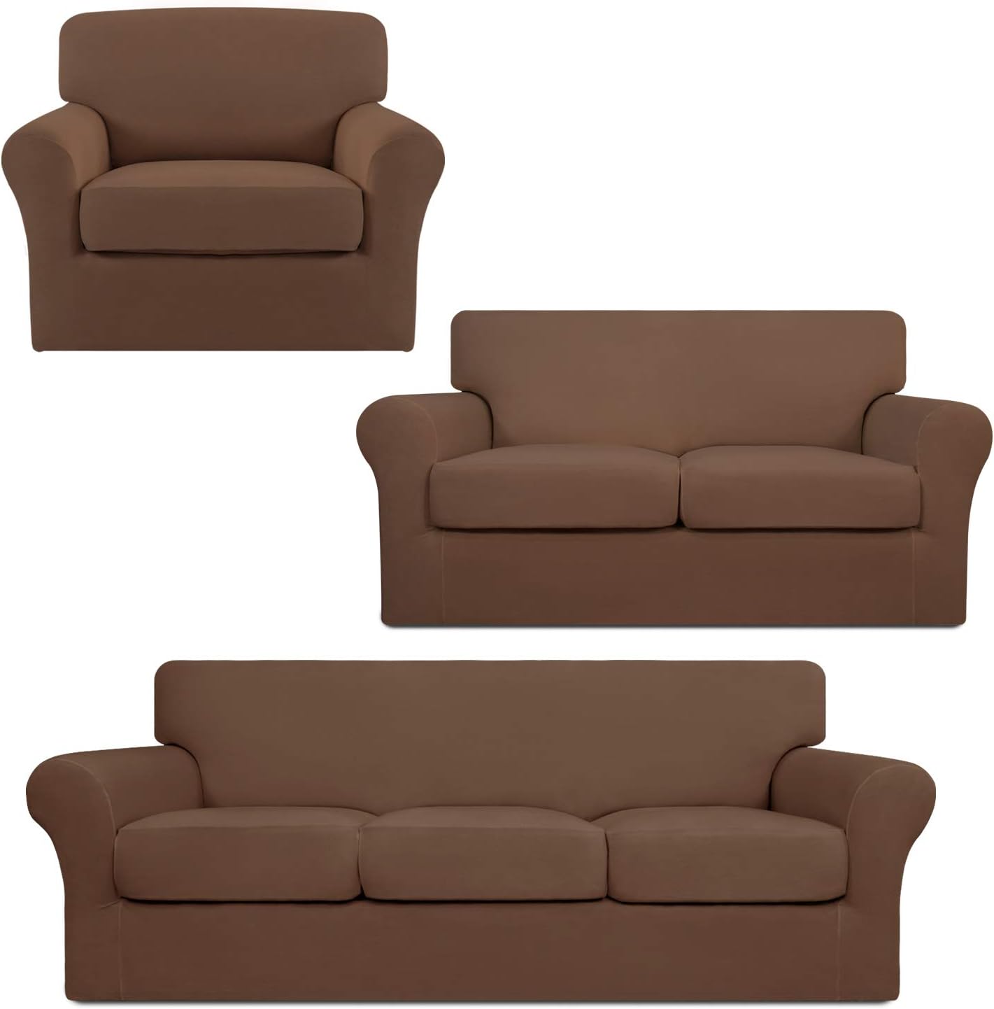 Easy-Going Chair slipcover Bundles Loveseat slipcover Bundles Sofa slipcover