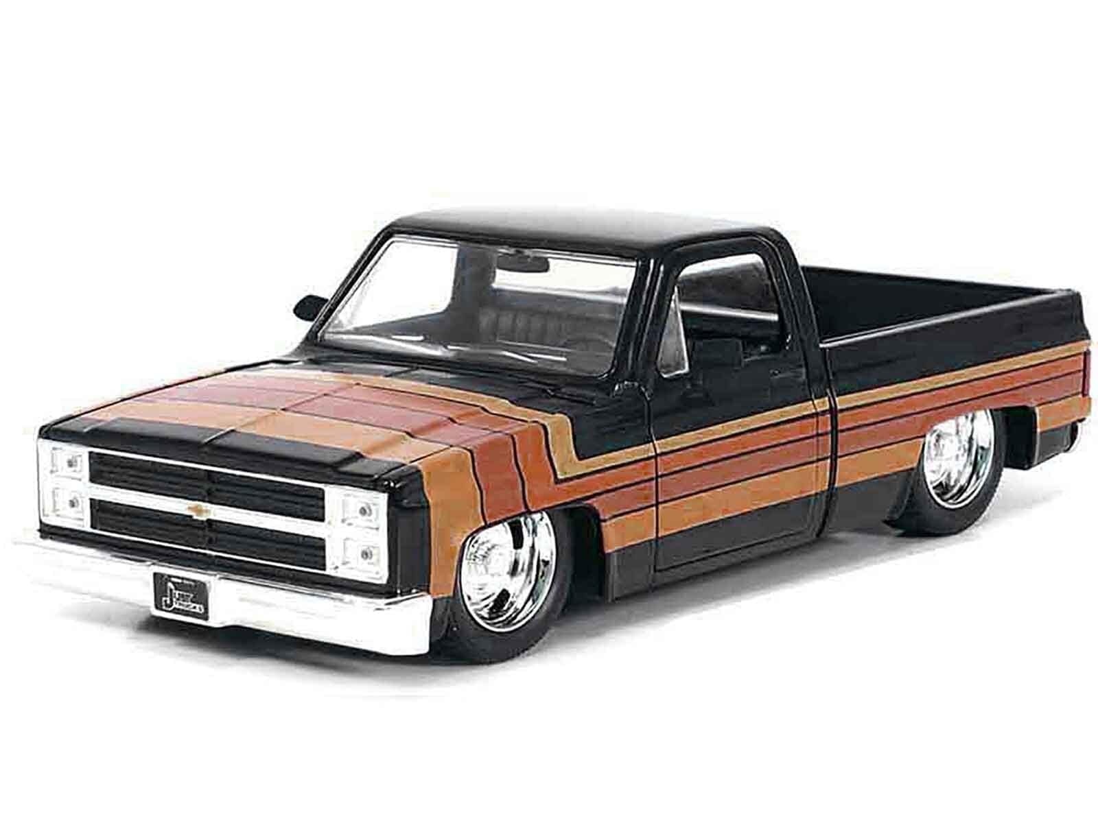 1985 Chevrolet C-10 Pickup Truck Diecast Model by Jada