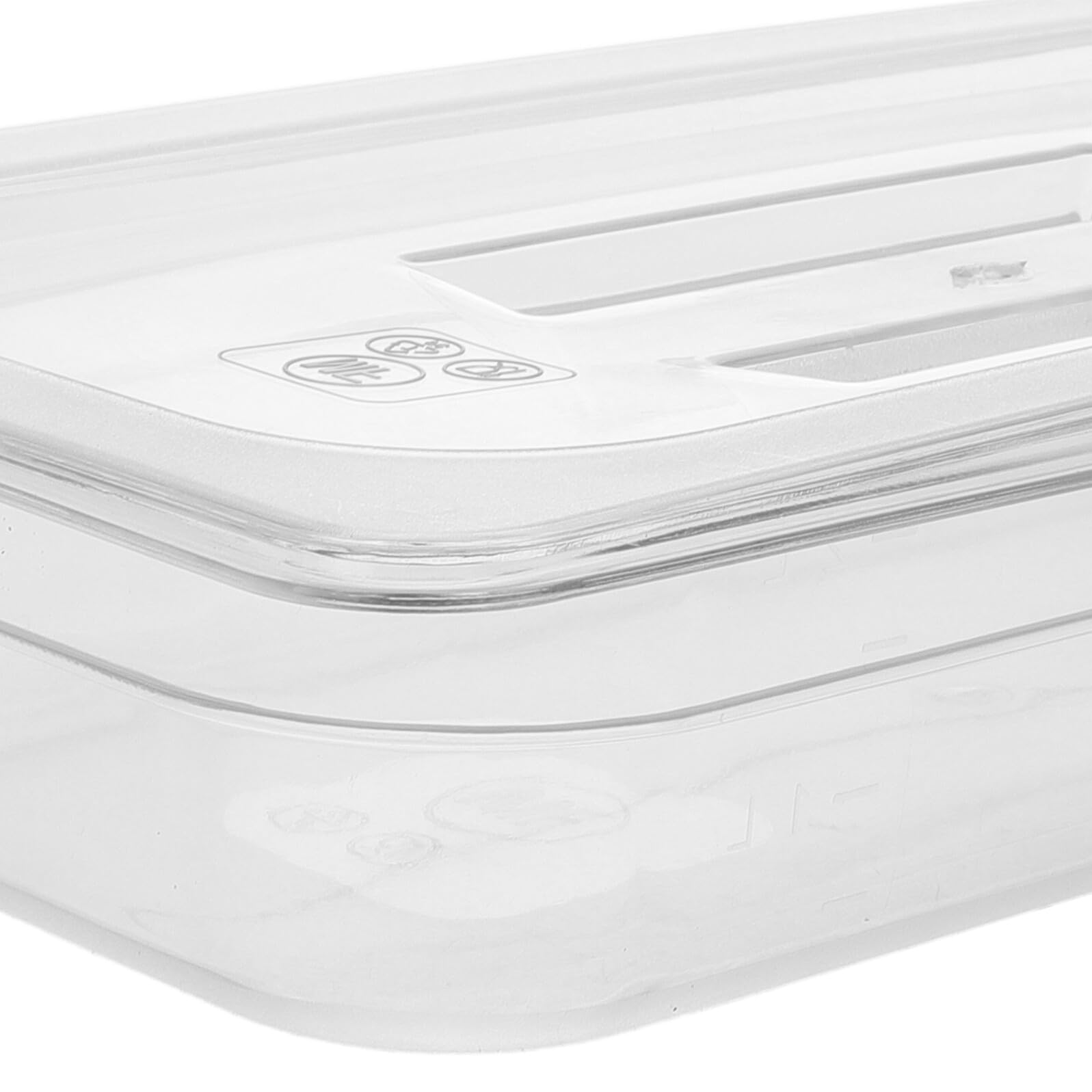 LABRIMP 3 Piezas Caja para Masa de Pizza Apilable Tapa Hermética Bandeja Transparente para Fermentación y Almacenamiento Doméstico y Comercial Fácil Limpieza y Diseño Fresco para Cocina