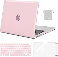 Vista 31 de MOSISO Funda compatible con MacBook Air de 13 pulgadas 2025 2024 2023 2022 M4 A3240 M3 A3113 M2 A2681, carcasa rígida de plástico, cubierta