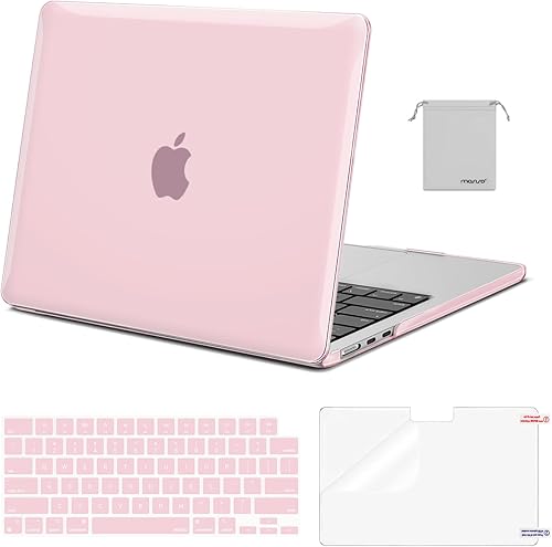 Miniatura 31 de MOSISO Funda compatible con MacBook Air de 13 pulgadas 2025 2024 2023 2022 M4 A3240 M3 A3113 M2 A2681, carcasa rígida de plástico, cubierta de