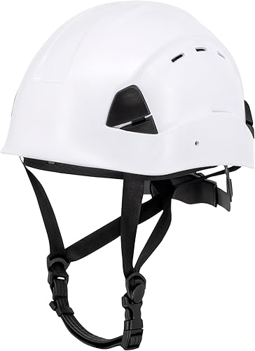 Miniatura 7 de DEWALT DPG22V Amarillo Tipo II Clase C Casco de seguridad con ventilación y 4 puntos de enganche