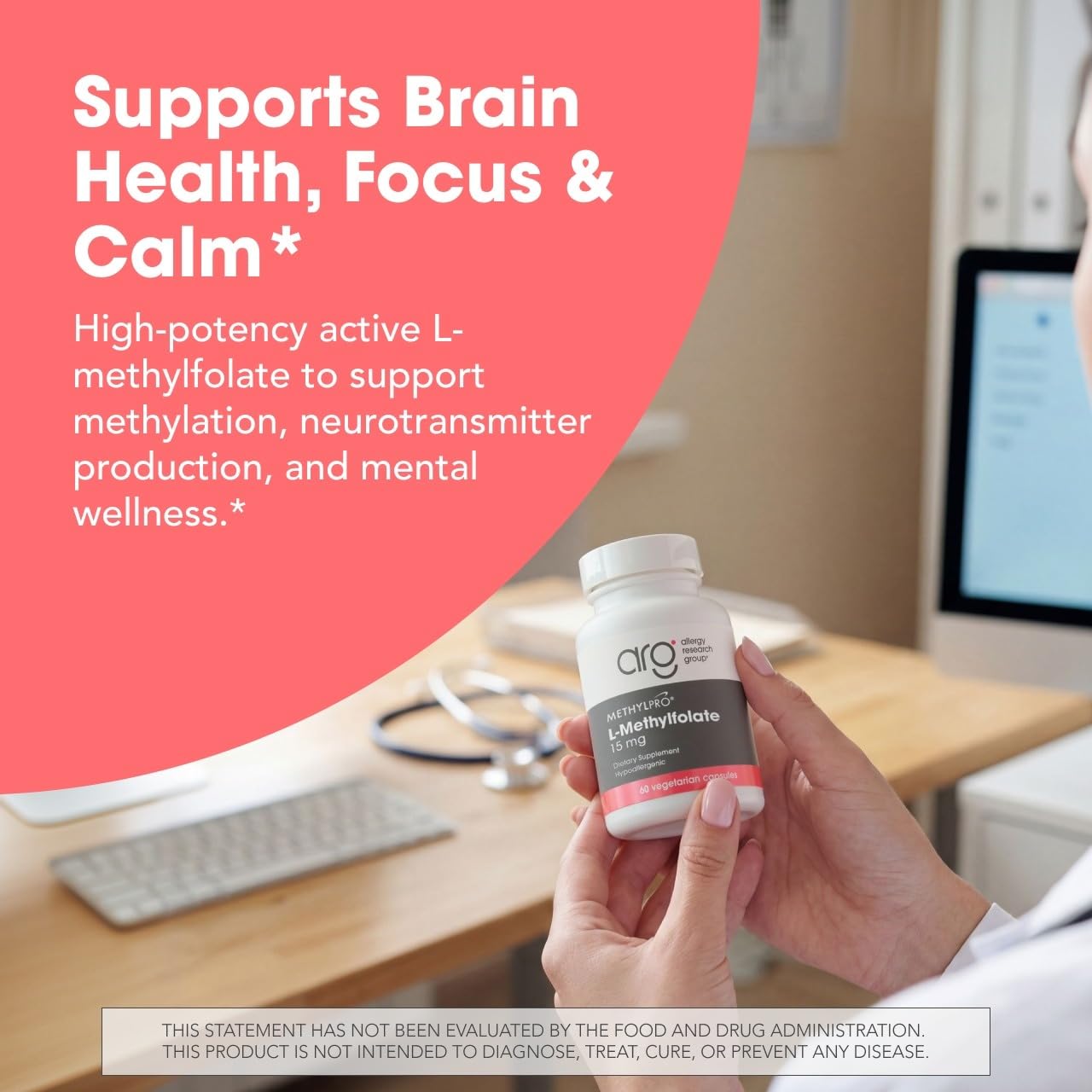 MethylPro L-Methylfolate 15 mg Brain Health, 60 Count — Amazon image 2