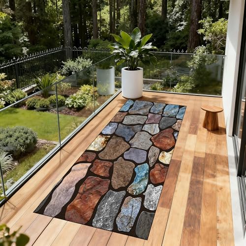 Alfombra cocina impermeable moderna lavable y resistente lavaplatos pasillos aseos 45x100 2