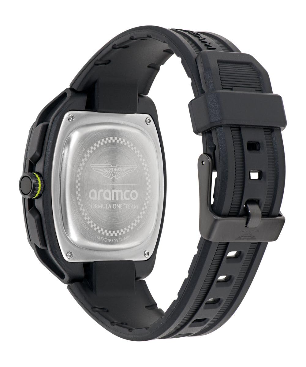 Aston Martin Am Formula 1 MTFO1 - Reloj analógico de Cuarzo para Hombre (Silicona)