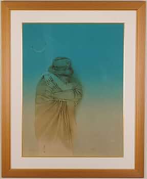 リトグラフ ブルーノ・ブルーニ 「望月夜」 額付き 61dYw6r-L2L._UF350,350_QL50_.jpg