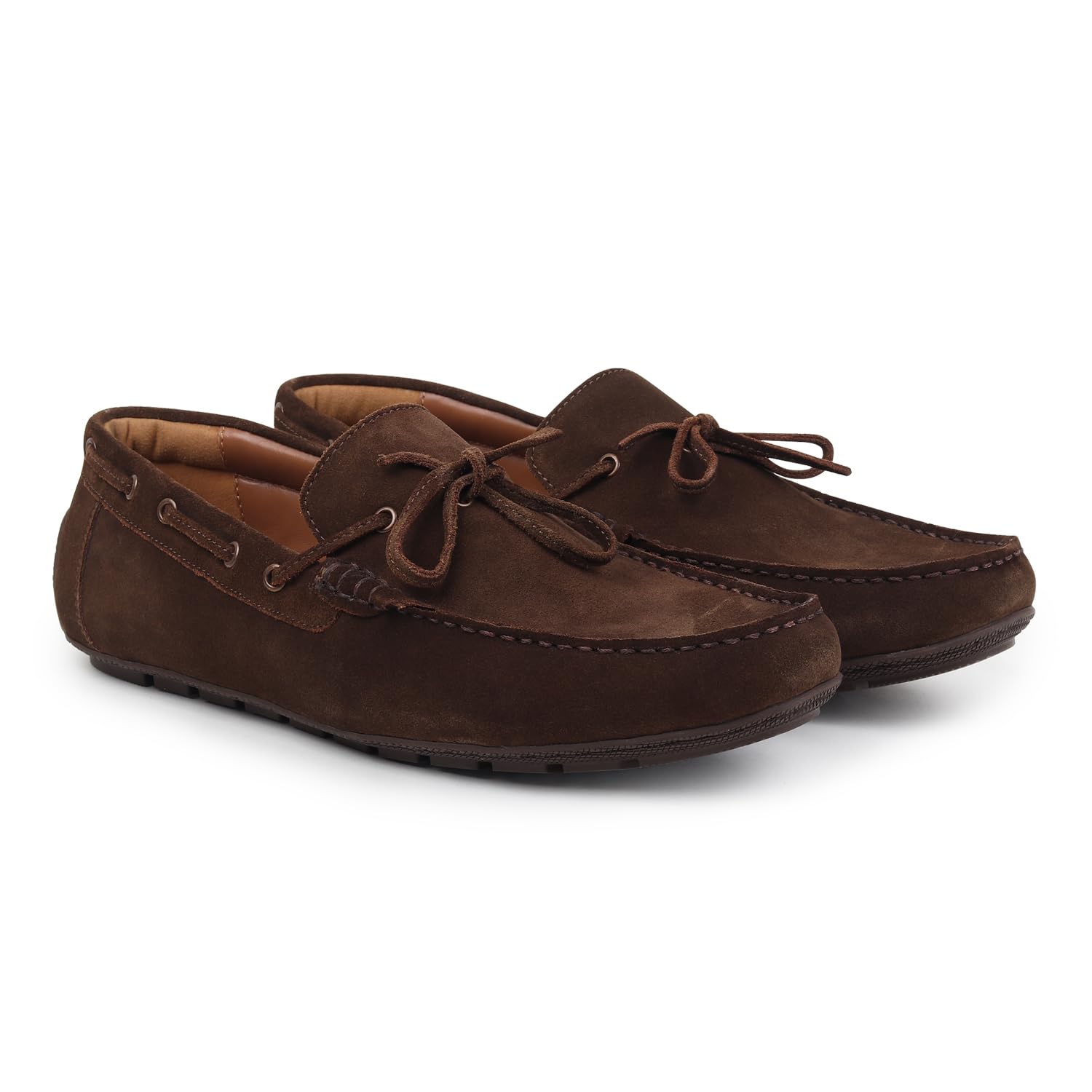 yoho Lofos Men 006 | Suede Slip-On Loafers | Stylish, Flexible Shoes with Footpharma Footbed | Comfortable Party, Office & Casual Footwear-picture-26