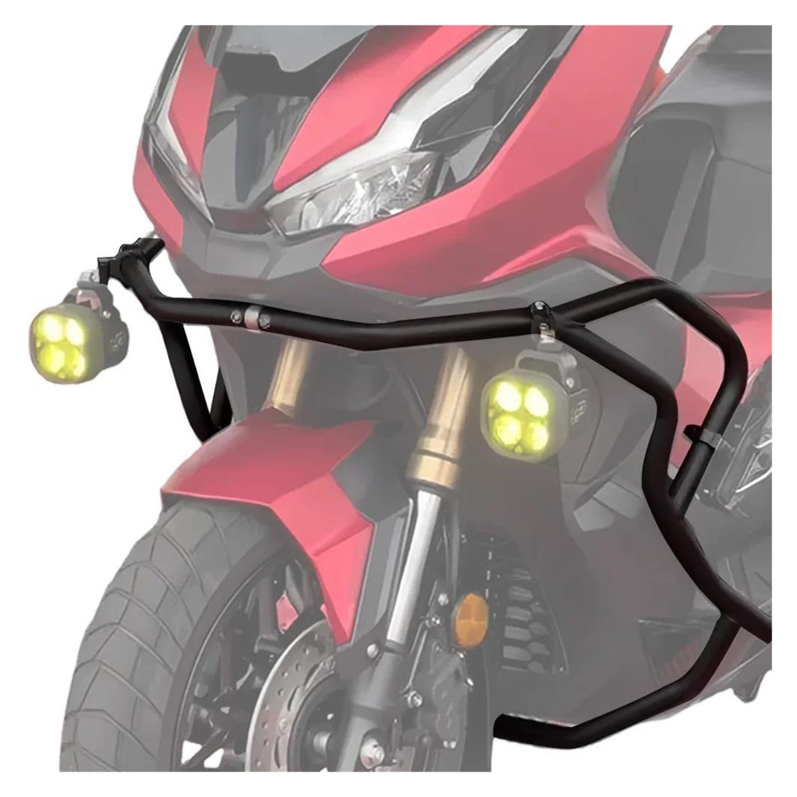 Protezione Caduta Moto per ADV 350 per ADV350 2022-2025 Motore Telaio Protector Crash Bar Motore PARAurti Guard Frash Crash Bar Barre Protezione