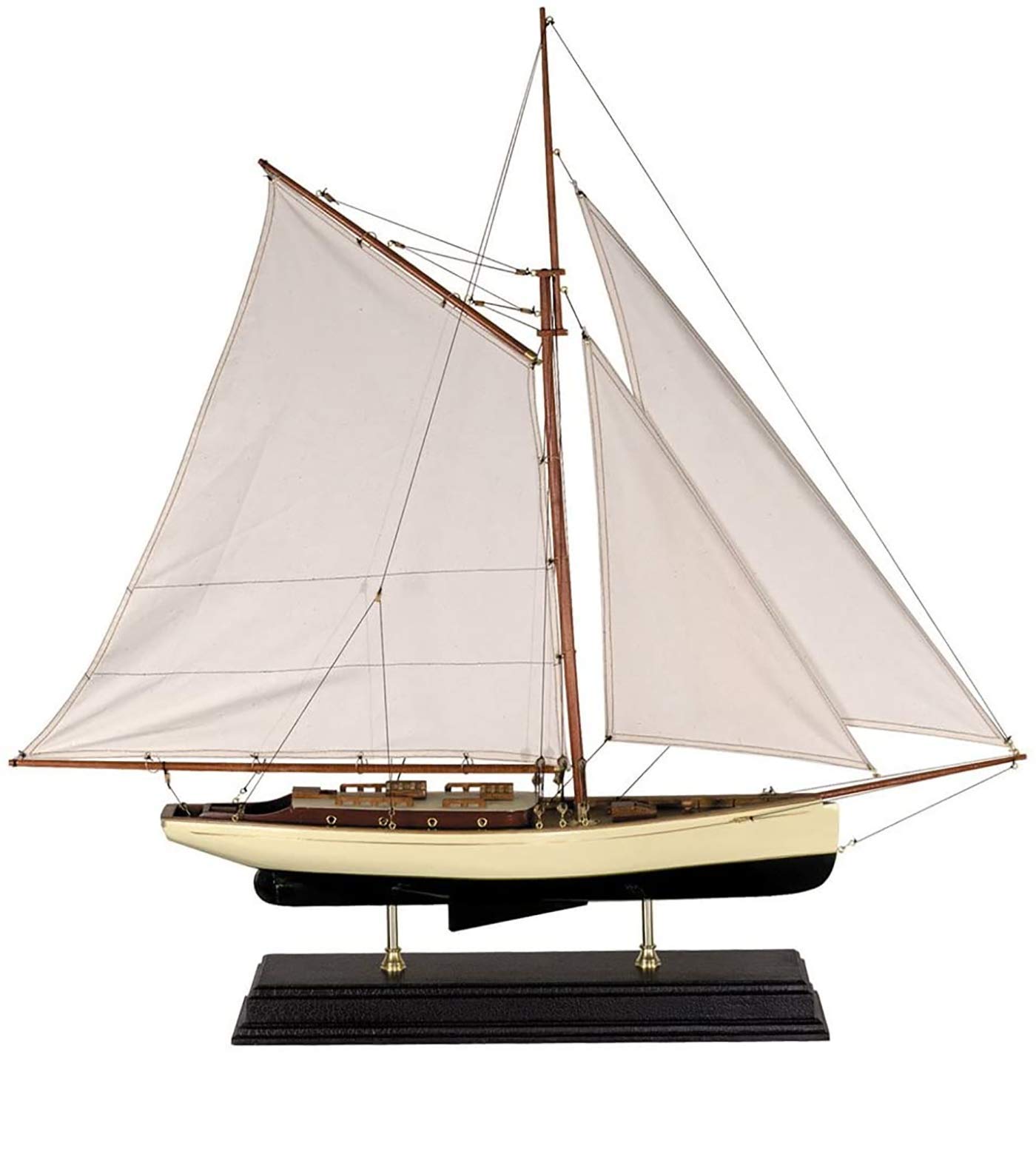 Authentic Models - Schiffsmodell - Classic Yacht 1930s - Groß - detailgetreue Nachbildung