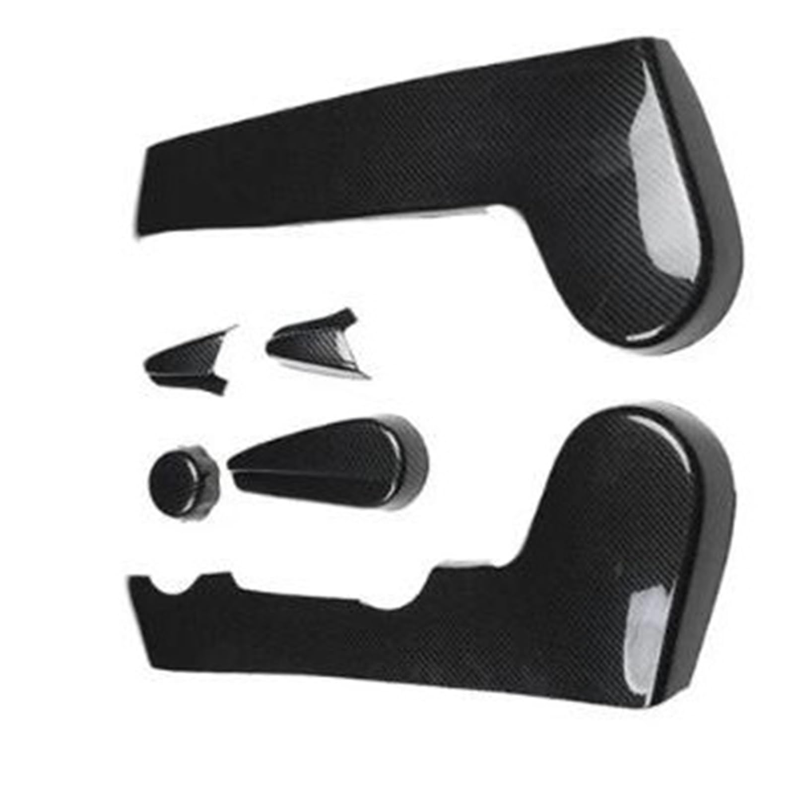 for Toyota for FJ for Cruiser 2007-2021 ABS Decoration Interior Center Console Gear Cover Trims Stickers Interior Cover Trim