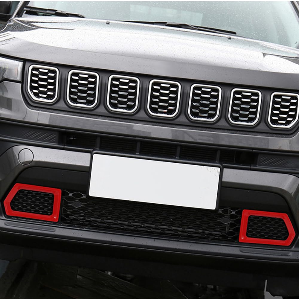 Jeep Compass用 フロント バンパーガード Amazon.co.jp