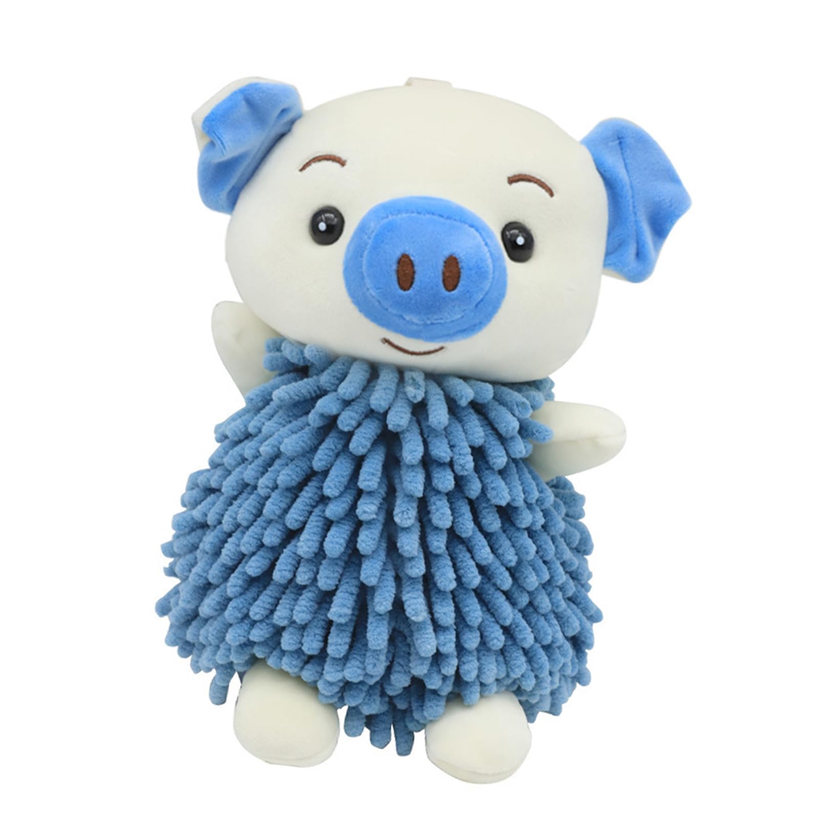 Serviettes en Microfibre Ultra-Absorbantes et Douces avec Anse en Chenille pour Essuyer Mains pour Amoureux des Chiens