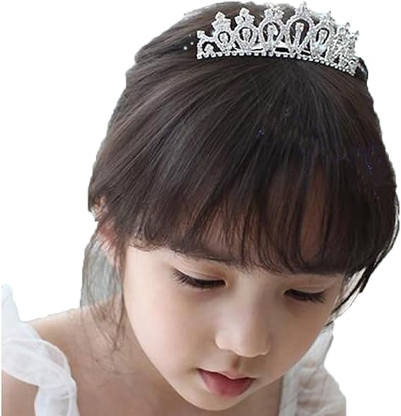 Amazon Co Jp Forpend 子供 ドレス ティアラ カチューシャ 子供衣装 ハート クロスに輝くダイヤ カチューシャ ティアラ 髪飾り 結婚式 舞台 ドレス かわいい ジュエリー