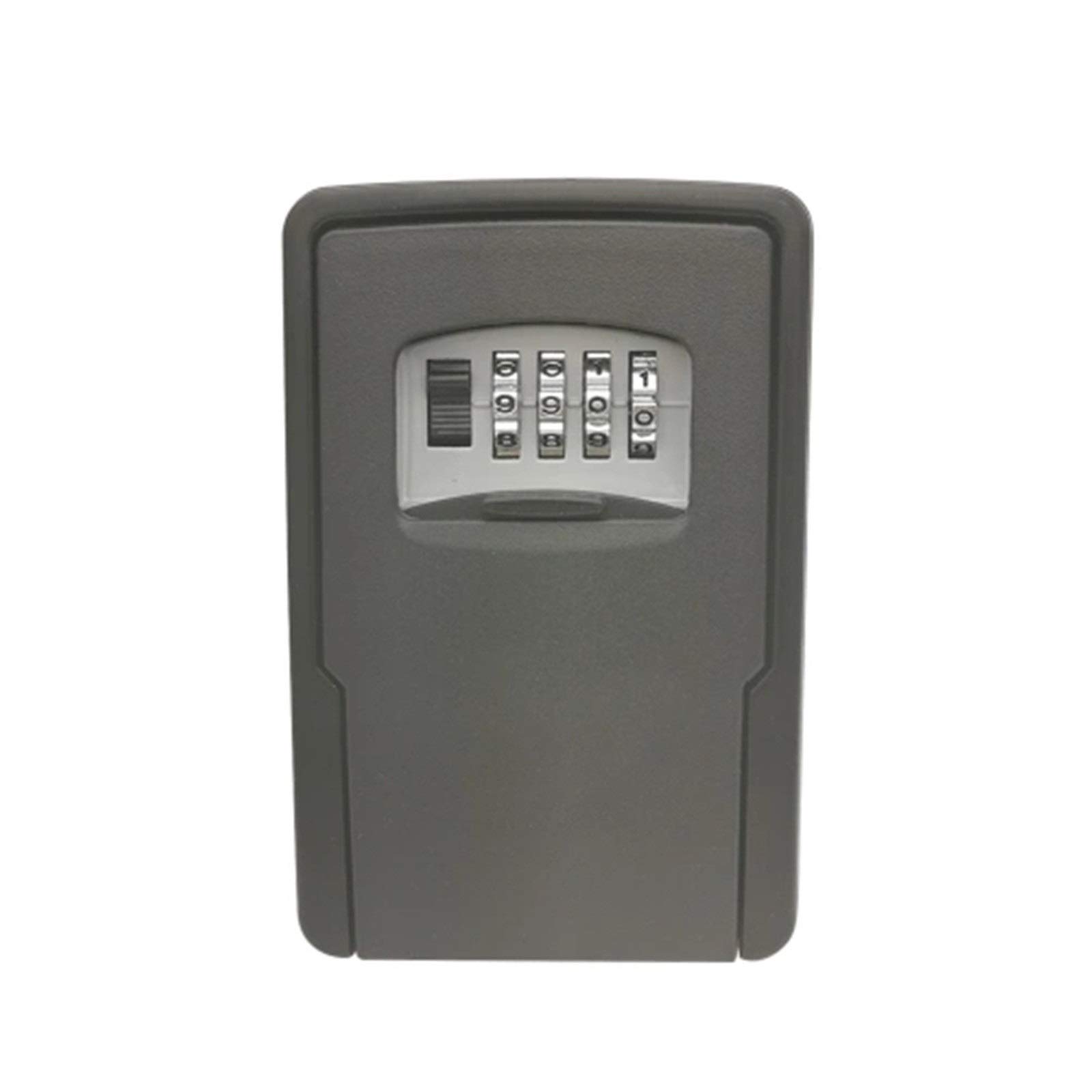 Cassetta di sicurezza regolabile per chiavi, sicura per chiavi di casa, design resistente alle intemperie, ideale per proprietari di case e affittuari, colore: nero