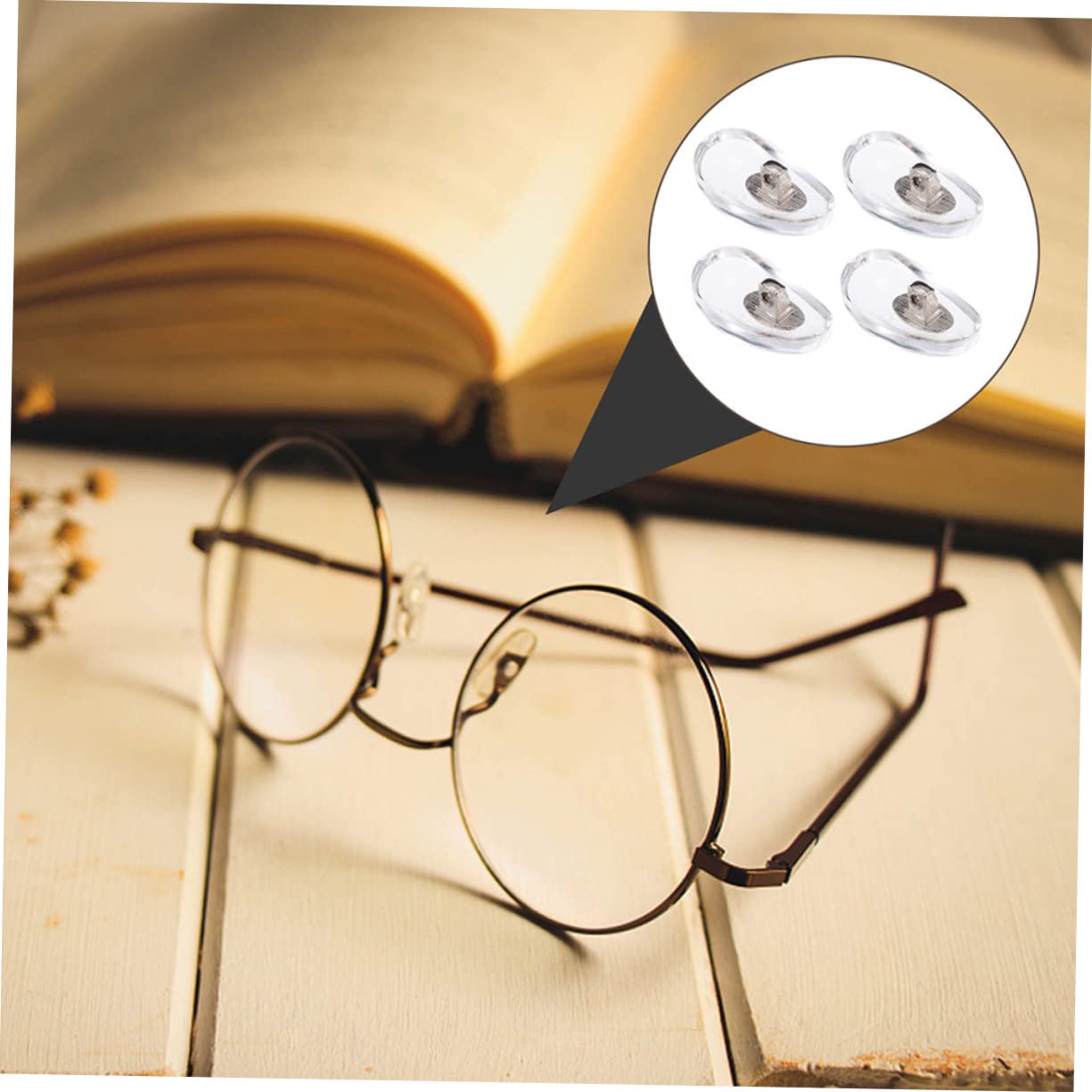 FRCOLOR 5 Juegos Almohadillas Para La Nariz Puños De Nariz De Gafas Almohadilla Para La Nariz Almohadillas Gafas Almohadillas Para Gafas Almohadilla Nasal Antideslizante 15 Pares * 5