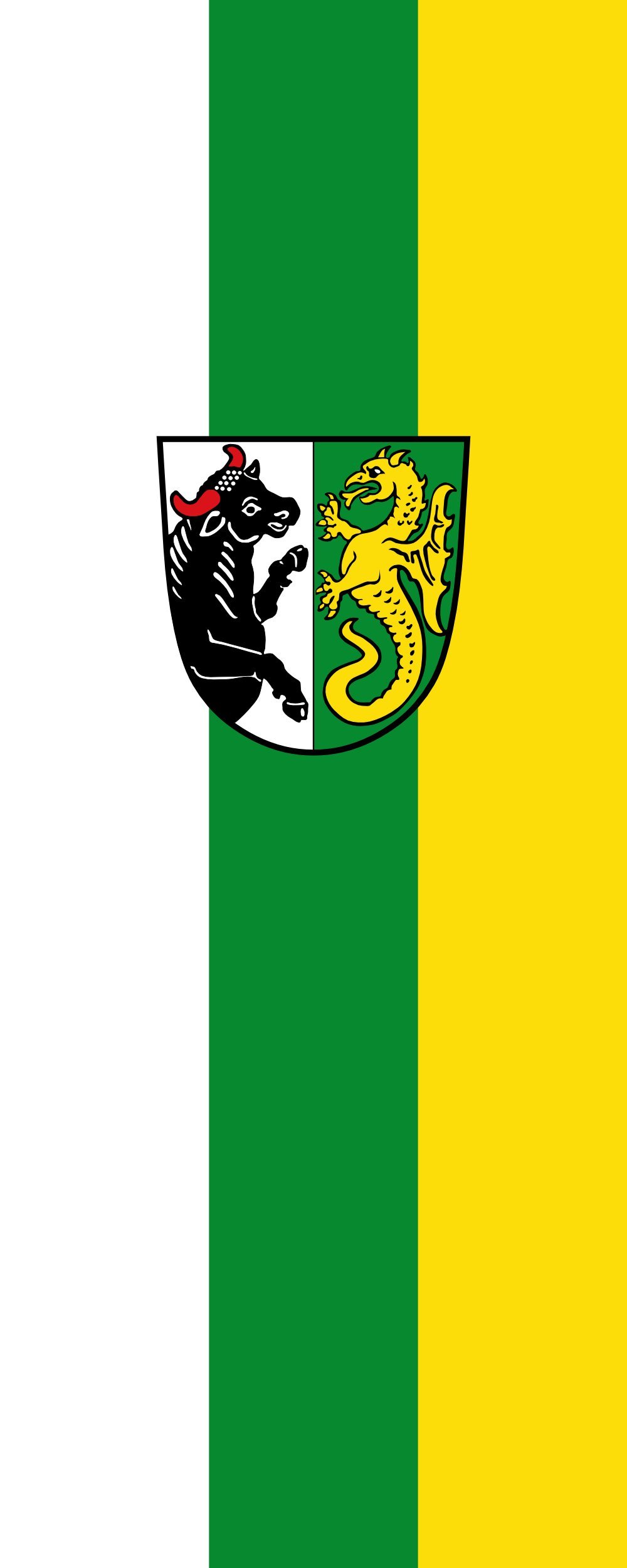 Drapeau Hohenfurch de 3,5m² aux finitions soignées pour grand mât