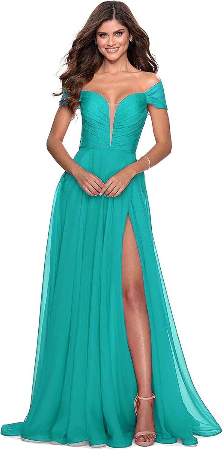 Chiffon split dress Clearance