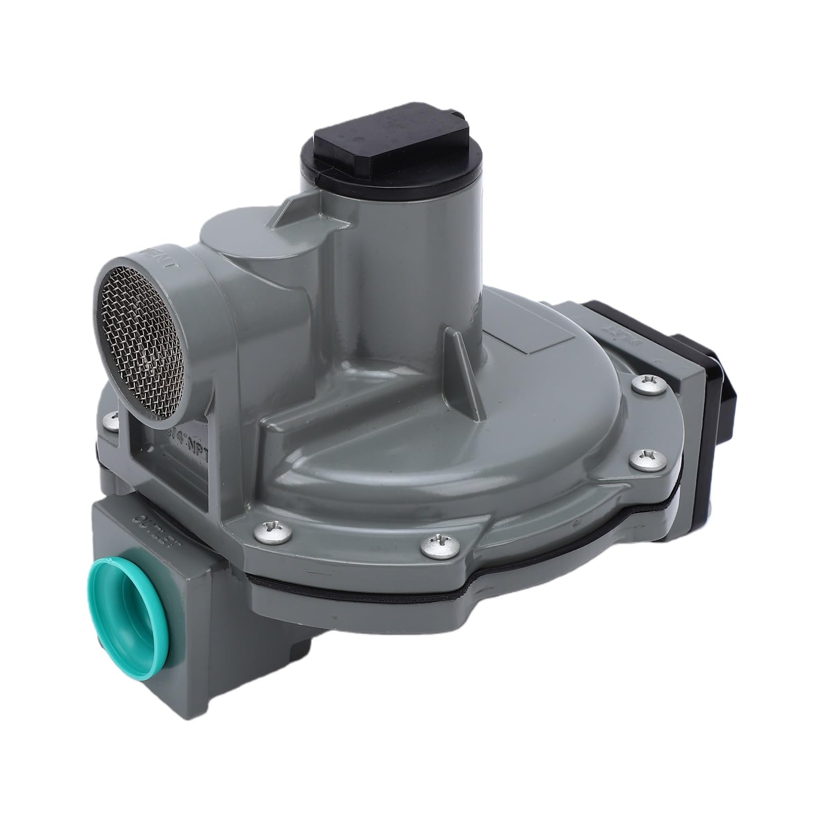 2-stopniowy Regulator Gazu 1/4x3/4 NPT Zintegrowany do Domu