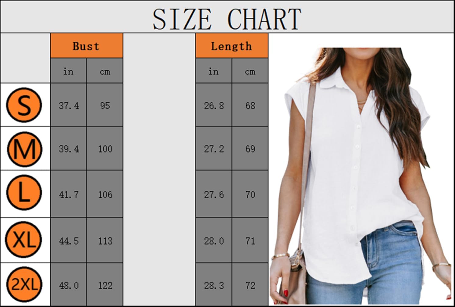 ZC&GF Women's V Neck Short Sleeve Button Down Shirts Casual Chiffon Blouses Tops - Image 4