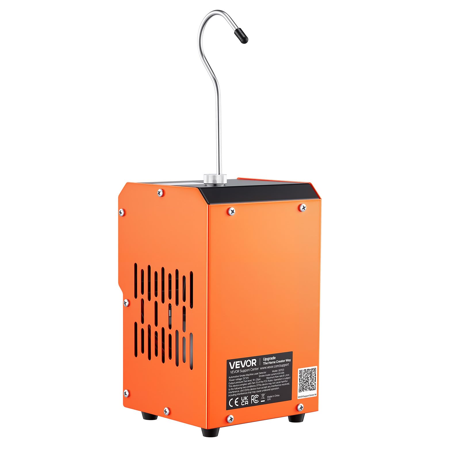 VEVOR Detector de Fugas de Humo Automotriz 12 V CC, Máquina de Fugas de Humo con Bomba de Aire Incorporada, Probador de Vacío EVAP para Fugas de Combustible, Compatible con Coches, Motos, Barcos