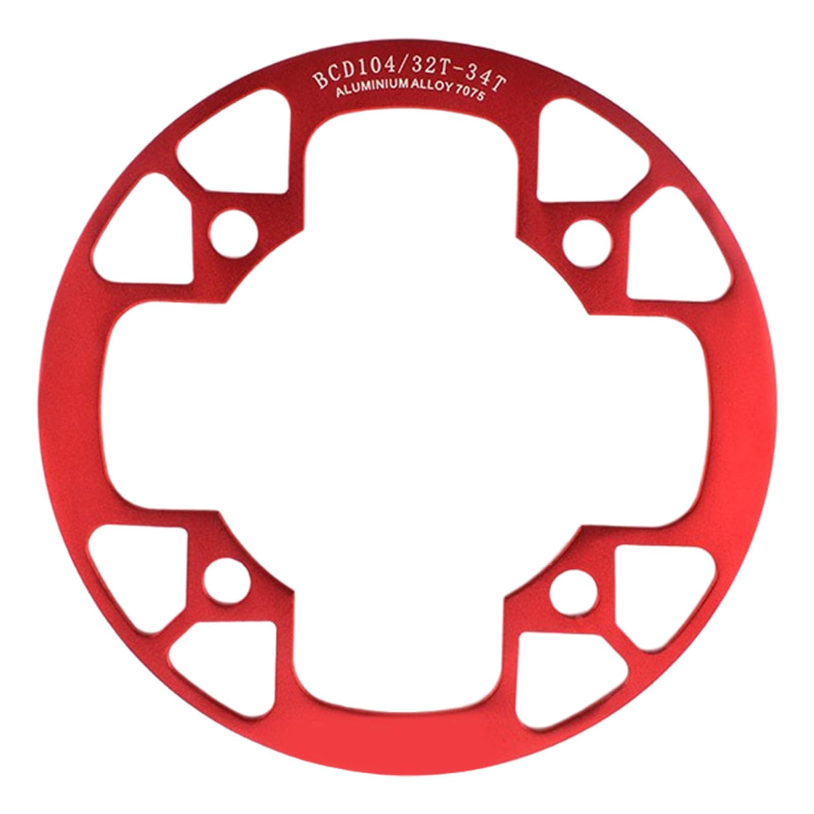 yanwuwa Aluminum Alloy Bicycles Chainring Guard Bicycles Sprocket Crankset Guard Chainwheel Protector Chainwheel Accessories Aluminum Alloy Chainring