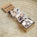 Imagen de Transparent Gift Caja Álbum de Fotos Acordeón con Fecha Reloj