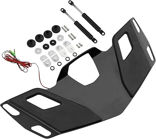 Miniatura 2 de TCT-MOTORPARTS Portaequipajes trasero para maletero con luz de freno LED para Honda Goldwing GL1800 2018-2020 Reemplazo para 08L70-MKC-A00,