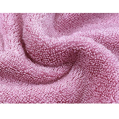 Serviette de bain en lin rose douce et absorbante pour douche et hôtel - 6