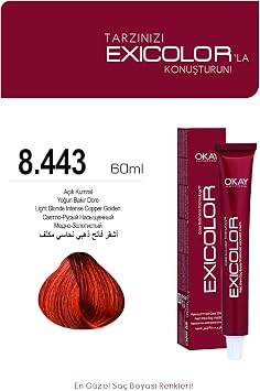 8.443 A k Kumral Yo un Bak r Dore Kal c  Krem Sa  Boyas , 60ml