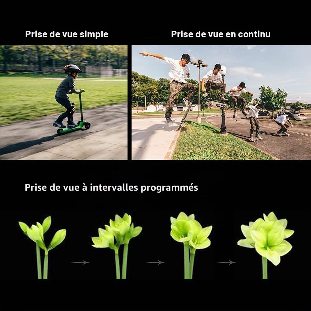 JJC Minuterie d'intervalle de Temps de contrôle du déclencheur à Distance sans Fil pour Canon EOS 5D Mark IV III II 5D 6D 6D Mark II 7D 7D Mark II 1D 1D Mark IV III II 1DS 1DX remplace Canon TC-80N3