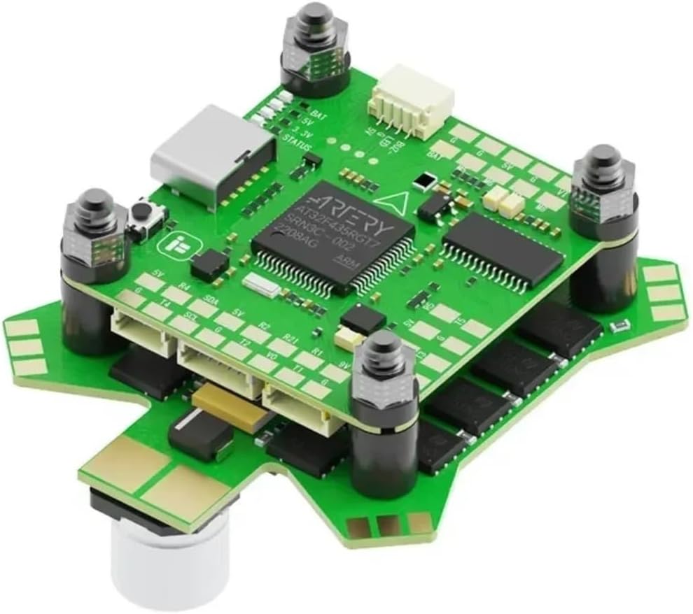 ATF435 E55S 4-in-1 2-6S ESC Flight Controller Compatible With 55A FPV & Racing (ATF435 55A Stack)
