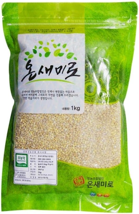 Unhulled Barley 1kg, Product of Korea