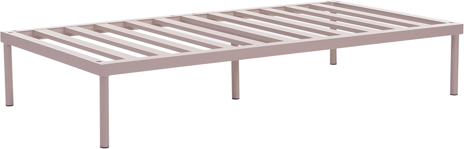 Zuo Modern Glass Beach Double Base, Taupe