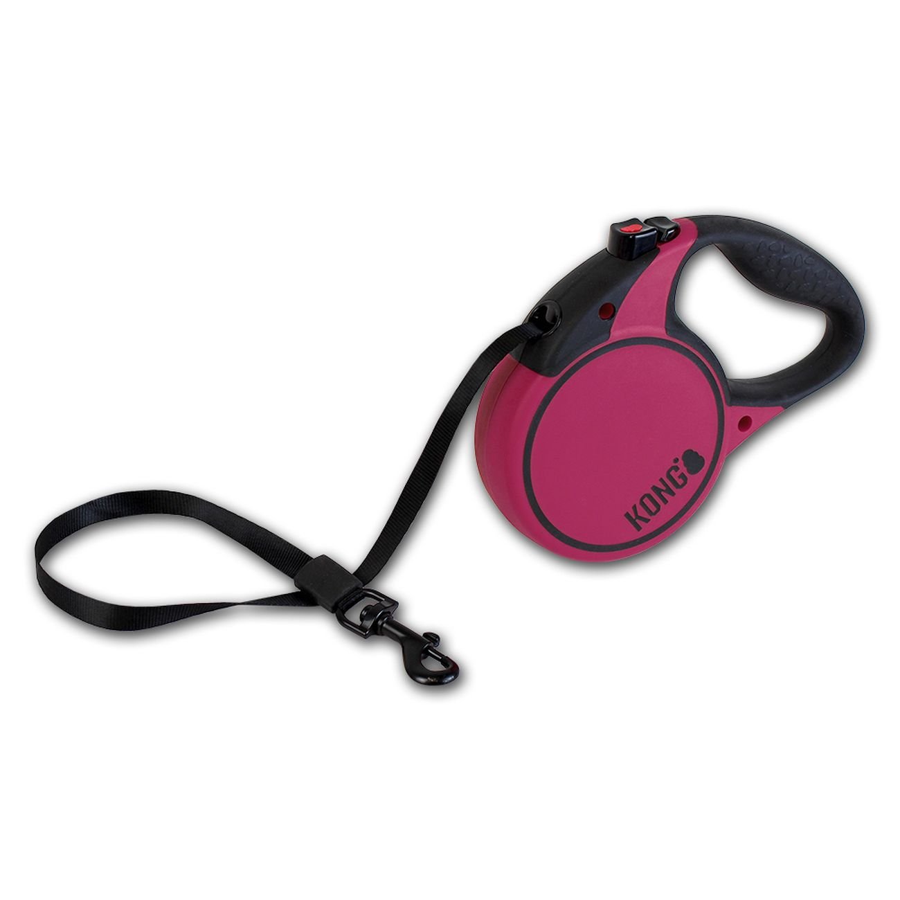 KONG Terrain Retractable Dog Leash, Medium, Fuschia, 5m Tape