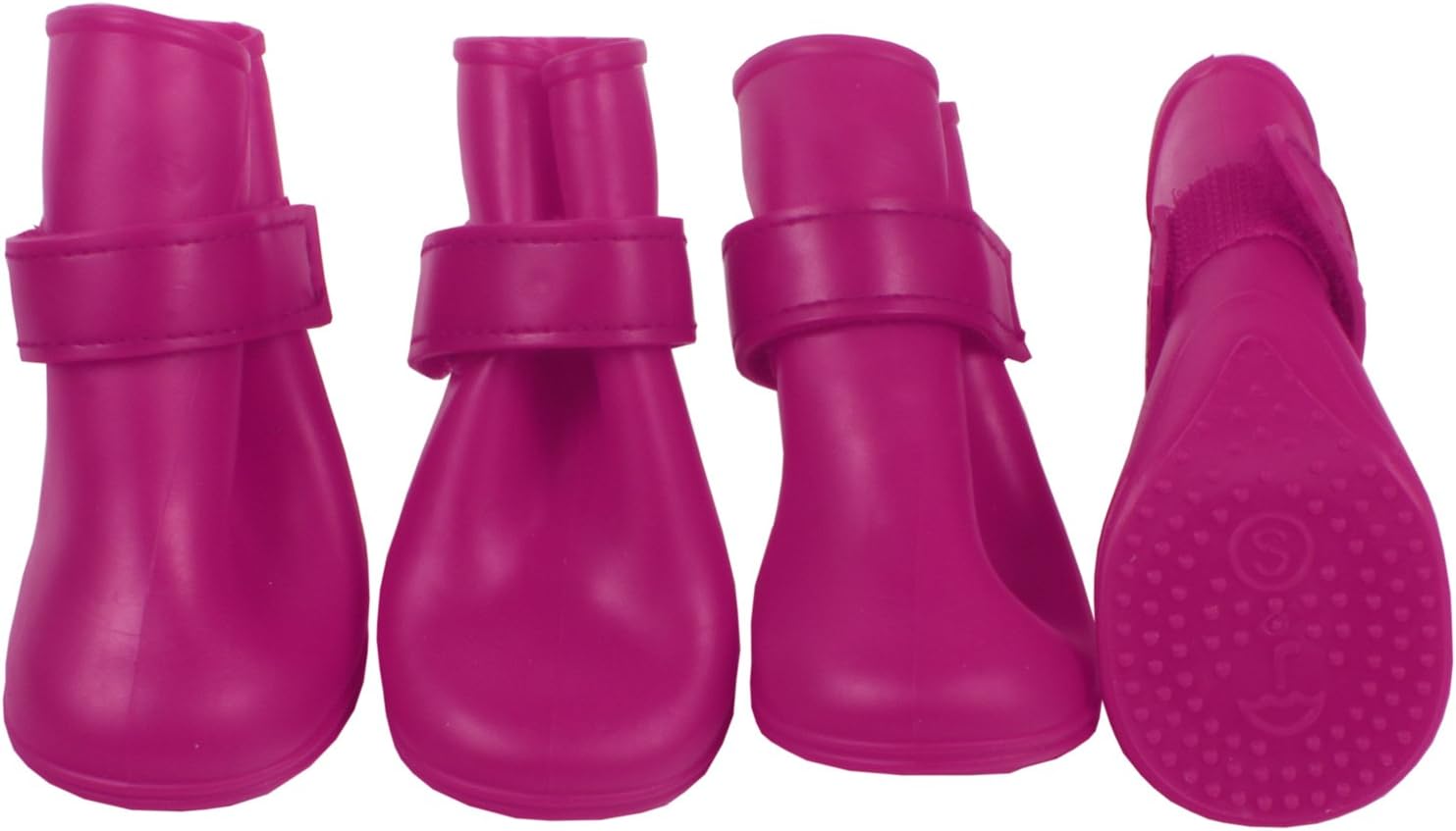 Bh Pet Gear Jelly Wellies Dog Boots-Extra-Small,Black