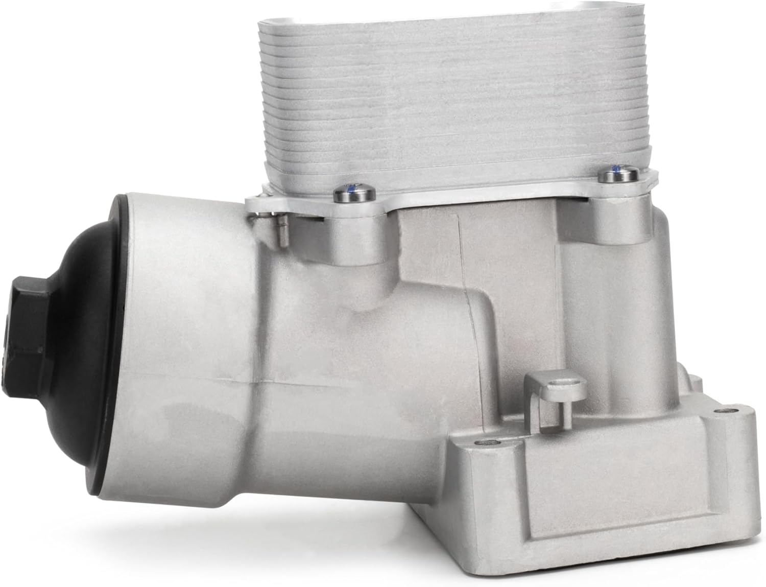 Upgraded Aluminum 03L115389C Oil Filter Housing Compatible with Volkswagen Passat Amarok, Audi A3 A4 Q3 Q3 Quattro L4 2.0L Replaces# 03L115389H 03L-115-389-H 03L115389B 03L115389G