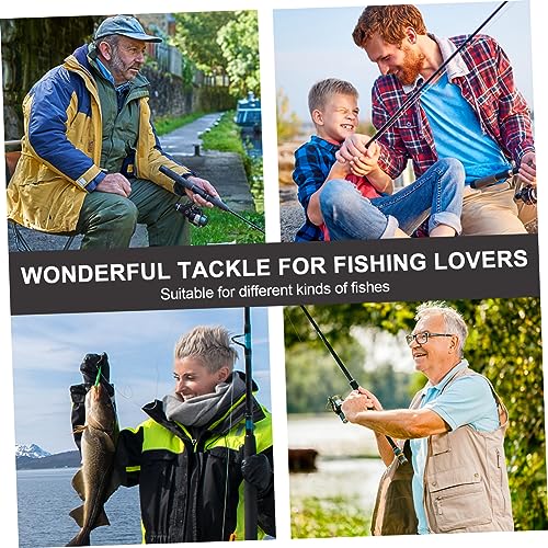 2Pcs Flat Stripe Metal Fishing with Treble Hooks Lightweight Baits for Bass Pike and Trout Portable Fishing Accessories for Anglers3