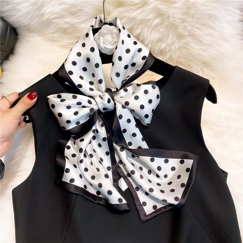 MEISEE 100% Mulberry Silk Scarf for Women 59”*6.3” Long Headscarf Neck Scarf Hair Wraps and Shawls with Gift Packed - Image 2