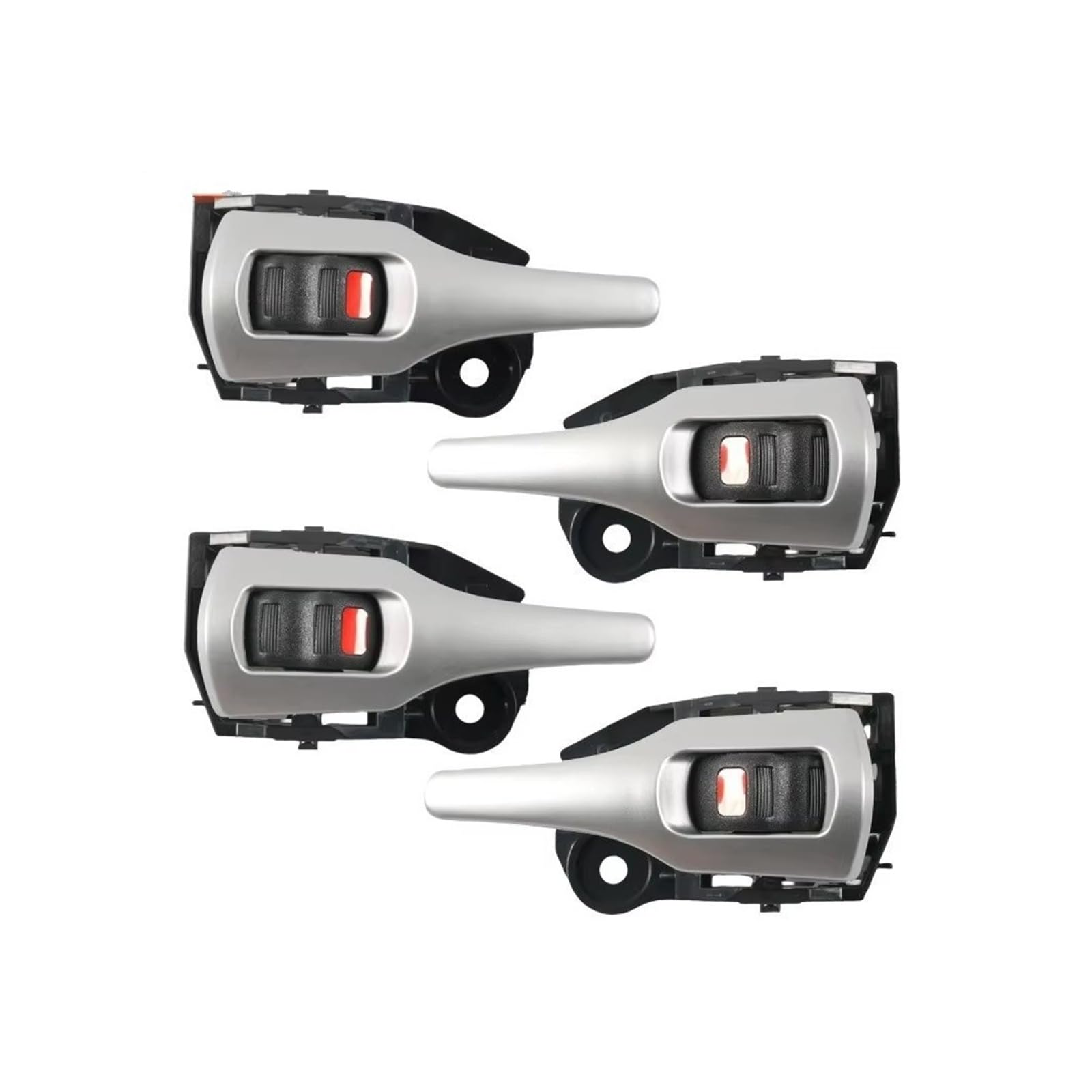 LinQianBhD for Toyota for Corolla for Matrix 2009 2010 2011 2012 2013 4Piece 69206-12230 69205-12230 Car Interior Door Handle Inner Knob Inner Car Door Handle