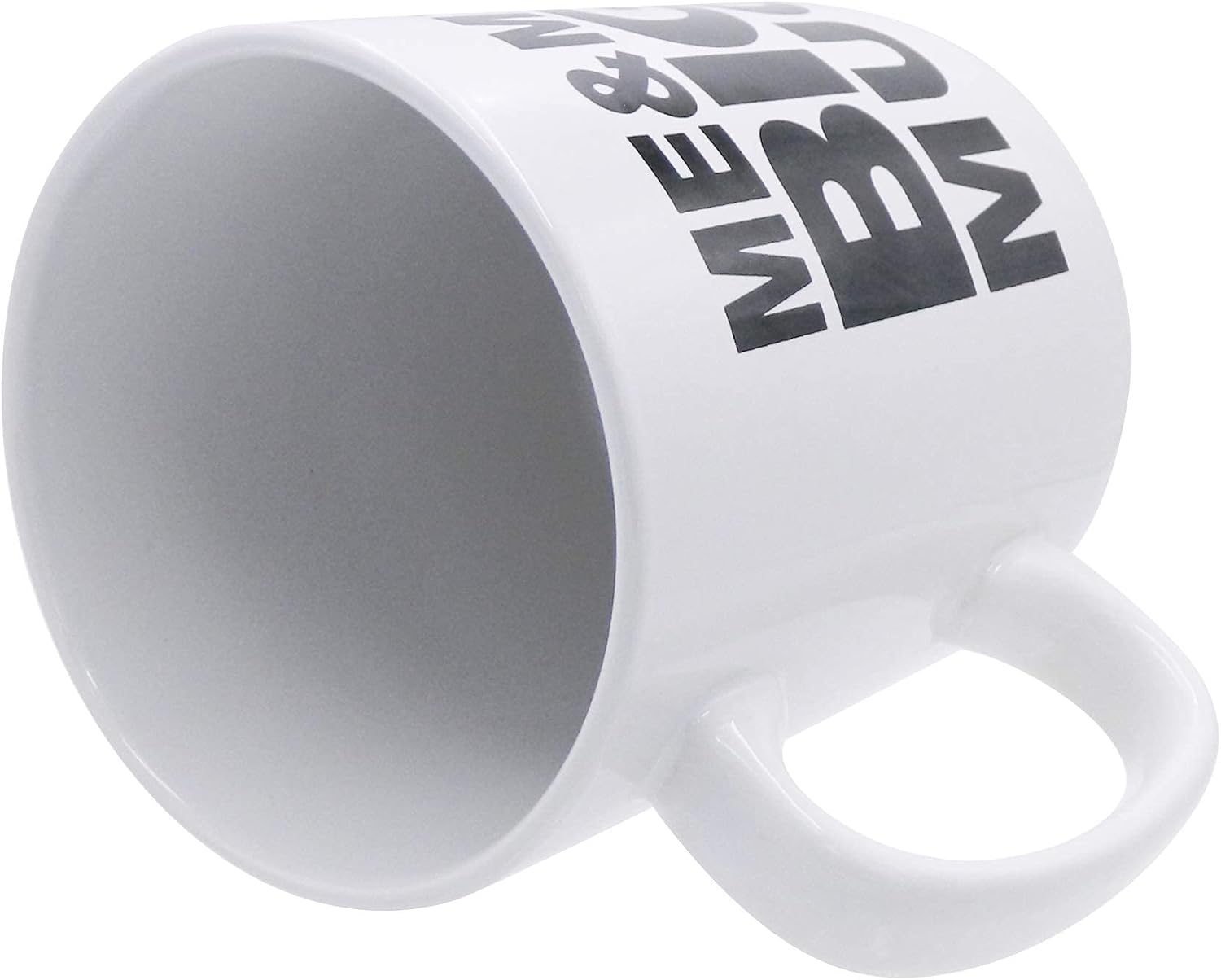 Rockin Mug BIG Coffee Mug oversize 28 ounces Mega Size Cup, Extra Large for Big drinks, Office desk decor novelty Gift Coffee Lovers XL Coffee Mug (I LOVE MY COFFEE)