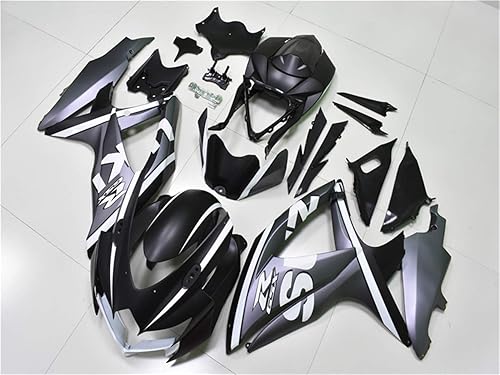 Miniatura 3 de Carenado de plástico negro gris apto para Suzuki 2008 2009 2010 GSXR 600750 Molde de inyección ABS Carrocería nuevo mercado de accesorios Kit de