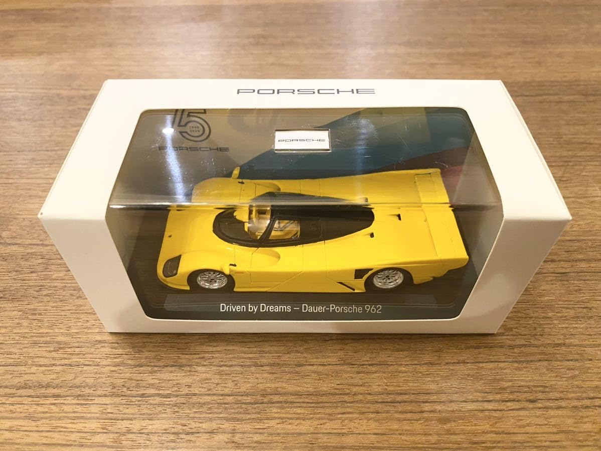 Amazon | オリジナルパッケージ付き 1/43 ポルシェ純正 スパーク