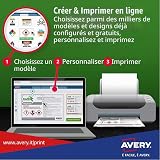 Avery B3655-50 (210 x 148.5mm) Extra Strong Adhesive, Ultra Heavy Duty Industrial Waterproof GHS Labels, 2 Labels Per A4 Sheet - 8